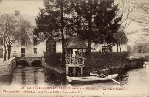 Ak La Ferte sous Jouarre Seine et Marne, Mourette, Vieux Moulin