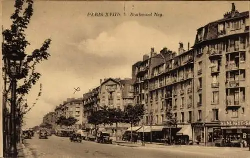 Ak Paris XVIII. Montmartre, Boulevard Ney