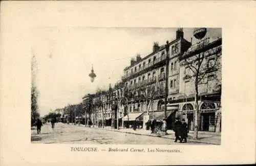 Ak Toulouse Haute Garonne, Boulevard Carnot, Les Nouveautes