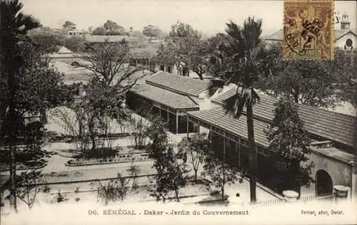 Ak Dakar, Senegal, Regierungspalast, Garten