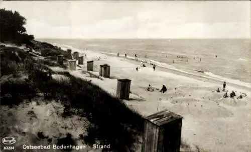 Ak Bagicz Bodenhagen PomeraniaStrand