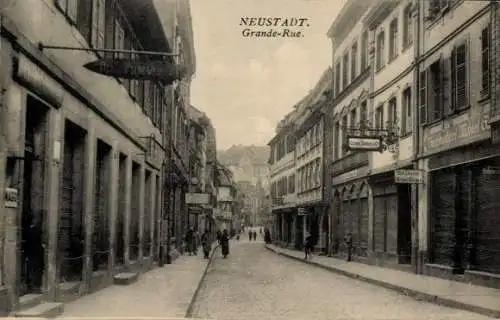 Ak Neustadt an der Weinstraße, Hauptstraße, Geschäft