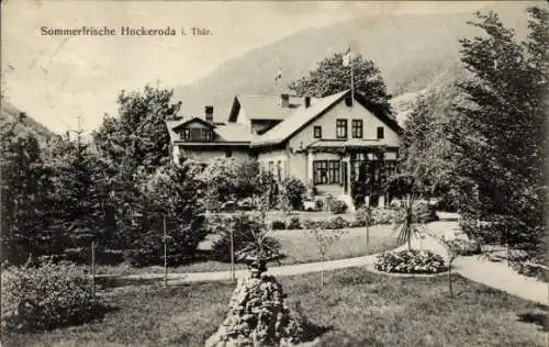 Ak Hockeroda Kaulsdorf in Thüringen, Gasthaus