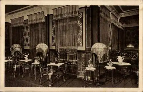 Ak Magdeburg an der Elbe, Wein- und Likörstube Kaffeehaus Peters