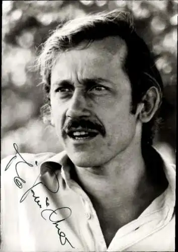 Ak Schauspieler Tilo Prückner, Portrait, Autogramm