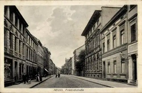 Ak Neuss am Rhein, Friedrichstraße