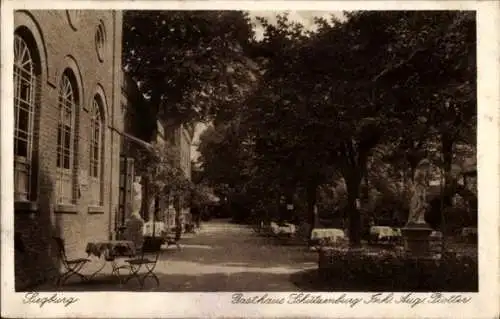 Ak Siegburg an der Sieg, Gasthaus Schützenburg