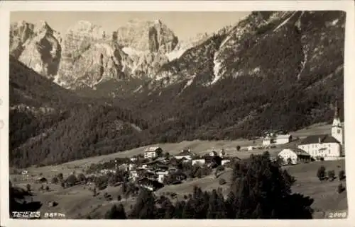 Foto Ak Telfes im Stubai Tirol, Gesamtansicht