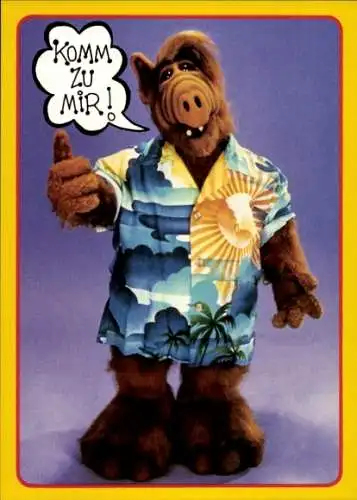 Ak Komm zu mir, Alf