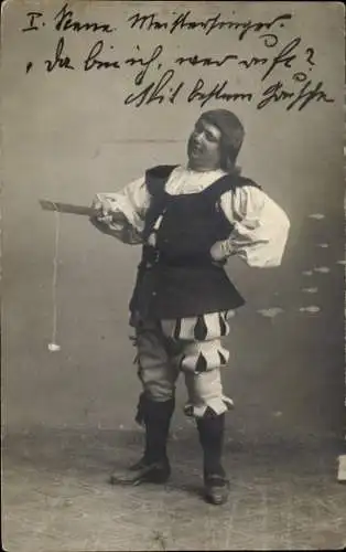 Ak Opernsänger, Meistersinger