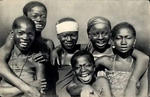 Ak Mission, Afrikanerinnen, Afrikanische Tracht