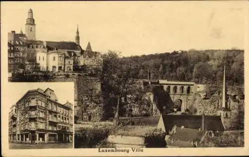 Ak Luxembourg Luxemburg, Grand Hotel Continental