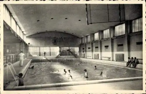 Ak Aalst Alost Ostflandern, Schwimmbad, Becken