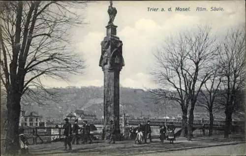 Ak Trier an der Mosel, Römische Säule