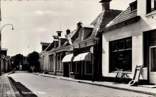 Ak Kollum Fryslân Niederlande, Voorstraat West