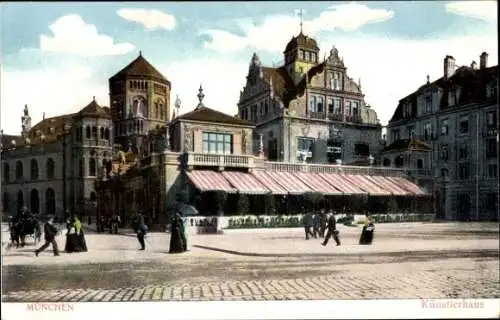 Ak München, Künstlerhaus, Synagoge