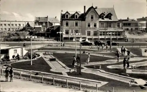 Ak Berck Plage Pas de Calais, Minigolf