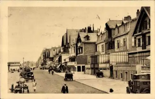 Ak Berck Plage Pas de Calais, Esplanade