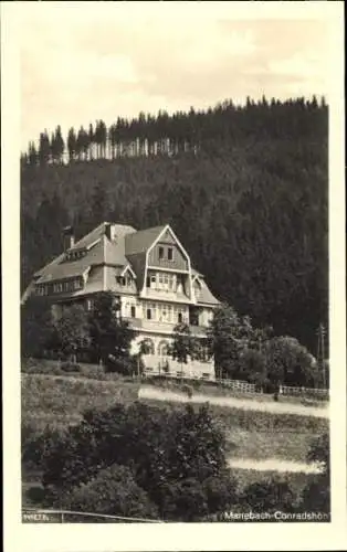 Ak Manebach Ilmenau Thüringer Wald, Hotel Conradshöh