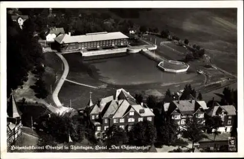 Ak Oberhof im Thüringer Wald, Hotel Der Schweizerhof