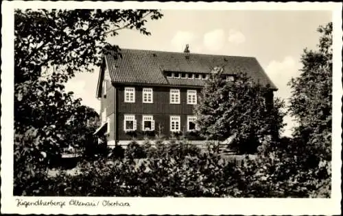 Ak Altenau Clausthal Zellerfeld im Oberharz, Jugendherberge, Eigenheim des Landesverbandes Hannover