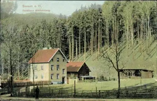 Ak Seesen am Harz, Forsthaus Neckelnberg