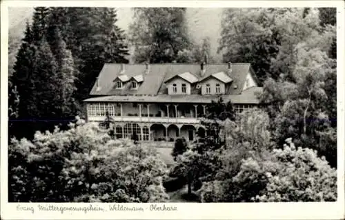 Ak Wildemann Clausthal Zellerfeld im Oberharz, Evangelisches Müttergenesungsheim