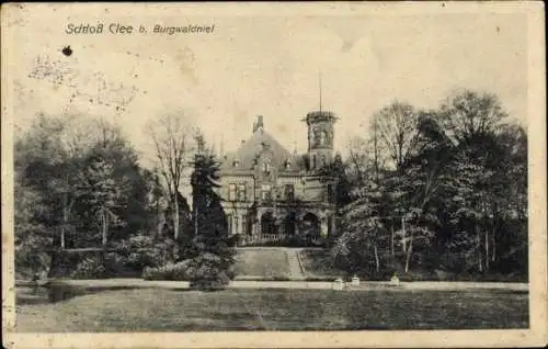 Ak Burgwaldniel Waldniel Schwalmtal am Niederrhein, Schloss Clee