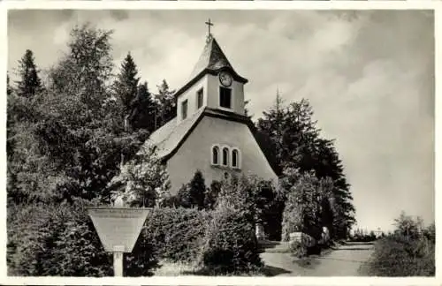 Ak Oberbärenburg Altenberg im Erzgebirge, Kapelle