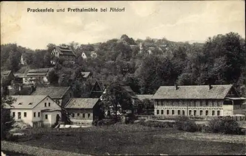 Ak Altdorf bei Nürnberg in Mittelfranken Bayern, Prackenfels, Prethalmühle