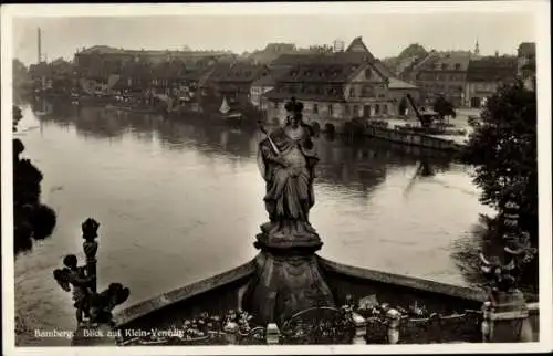 Ak Bamberg in Oberfranken, Blick auf Klein-Venedig