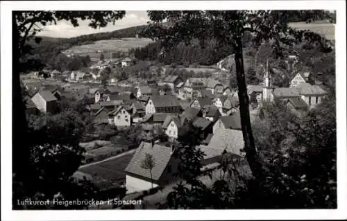 Ak Heigenbrücken im Spessart Unterfranken, Panorama