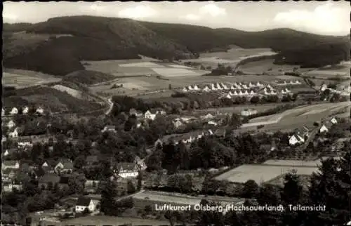 Ak Olsberg im Sauerland, Teilansicht