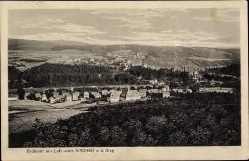 Ak Kirchen an der Sieg, Brühlhof, Panorama