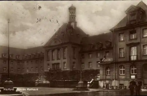 Ak Herford in Westfalen, Neues Rathaus