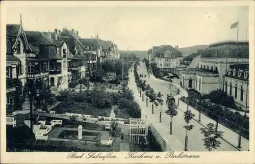 Ak Bad Salzuflen in Lippe, Kurhaus, Parkstraße