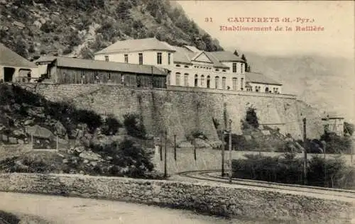 Ak Cauterets Hautes Pyrénées, Etablissement de la Raillere