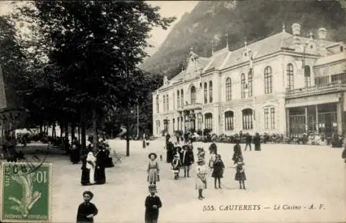 Ak Cauterets Hautes Pyrénées, Le Casino