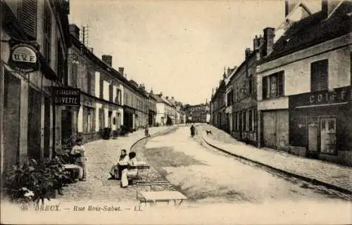 Ak Dreux Eure et Loir, Rue Bois-Sabet