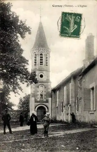 Ak Cernay Vienne, Eglise