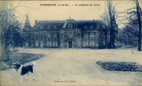 Ak Voisenon Seine et Marne, Château du Jard