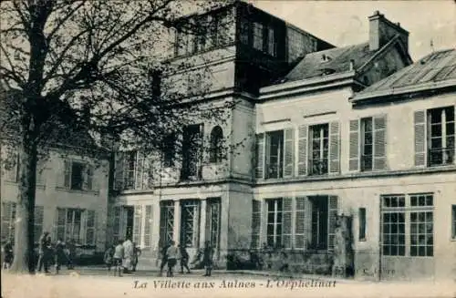 Ak La Villette aux Aulnes Mitry Mory Seine et Marne, Waisenhaus