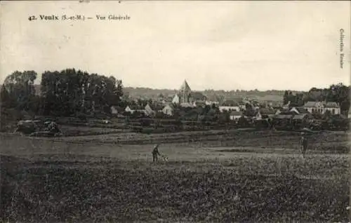 Ak Voulx Seine et Marne, Gesamtansicht