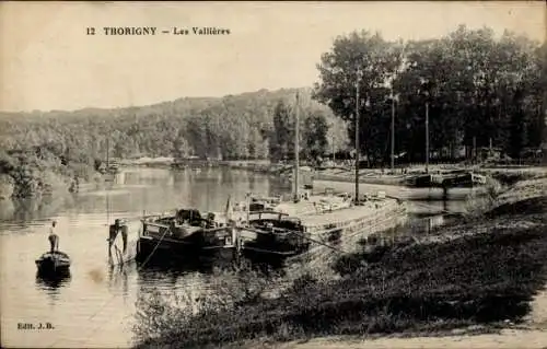 Ak Thorigny sur Marne Seine et Marne, Les Vallières