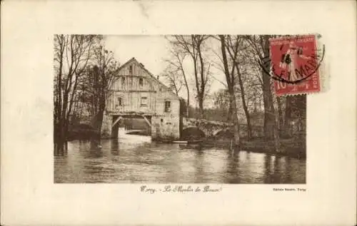 Ak Torcy Seine et Marne, Le Moulin de Douwe