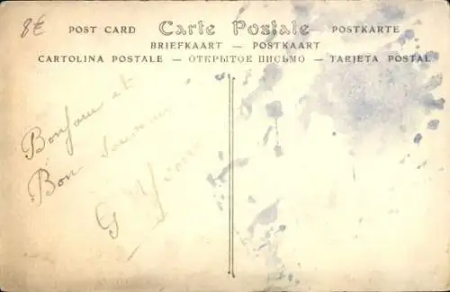 Ak La Boissiere Yvelines, Die Kirche und Rue Principale