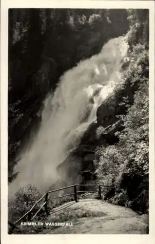 Ak Krimml in Salzburg, Krimmler Wasserfall