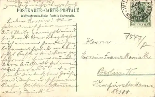 Ak Bad Wildbad im Schwarzwald, Bergbahn, Ort