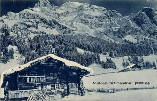 Ak Adelboden Kanton Bern Schweiz, Gesamtansicht, Großlohner