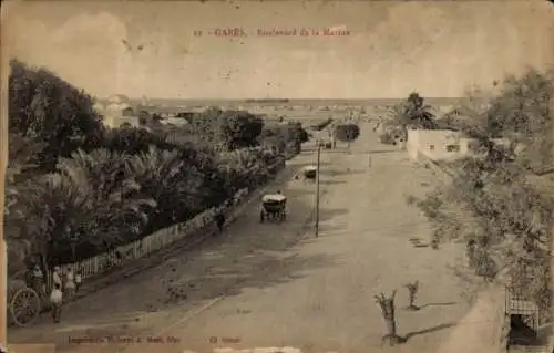 Ak Gabès, Tunesien, Boulevard de la Marine
